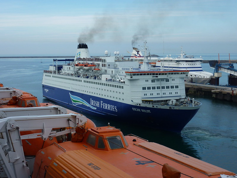 MV Oscar Wilde, an Irish Ferries ship