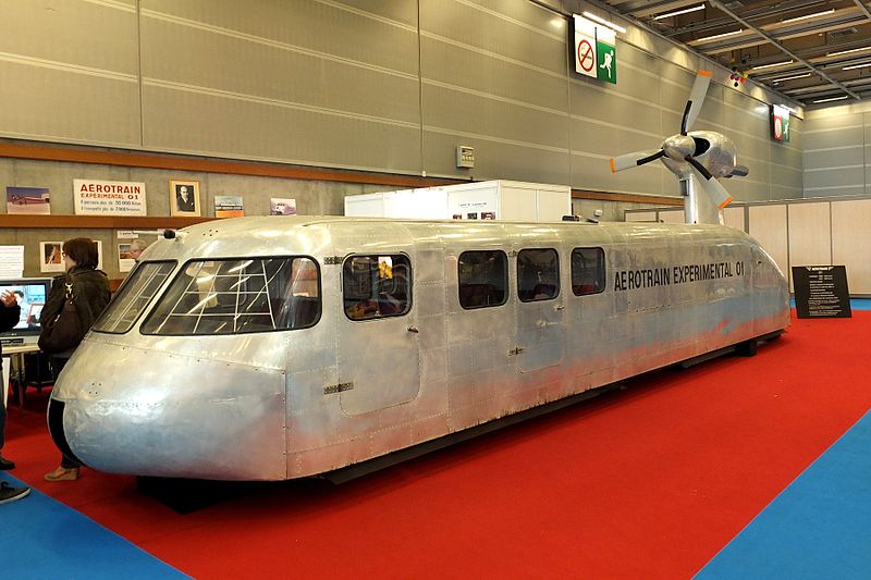 The Aérotrain 01 prototype