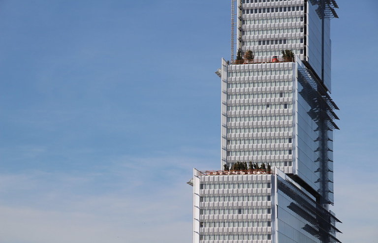 Cité Judiciaire, Paris under construction
