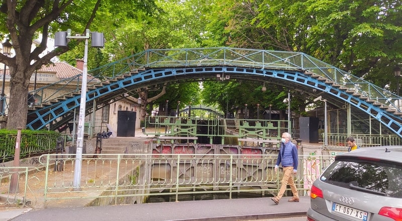 The Passerelle de la Grange-aux-Belles