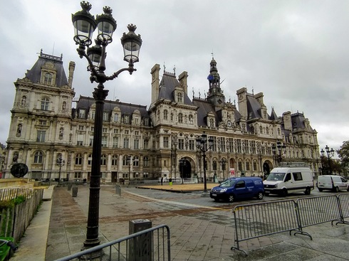 The Hôtel de Ville de Paris