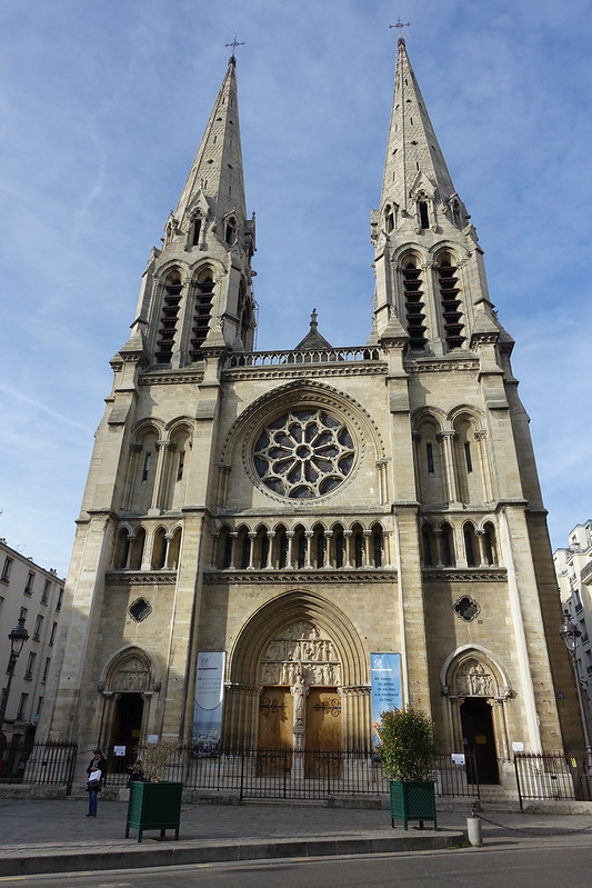 The church of Saint-Jean-Baptiste de Belleville